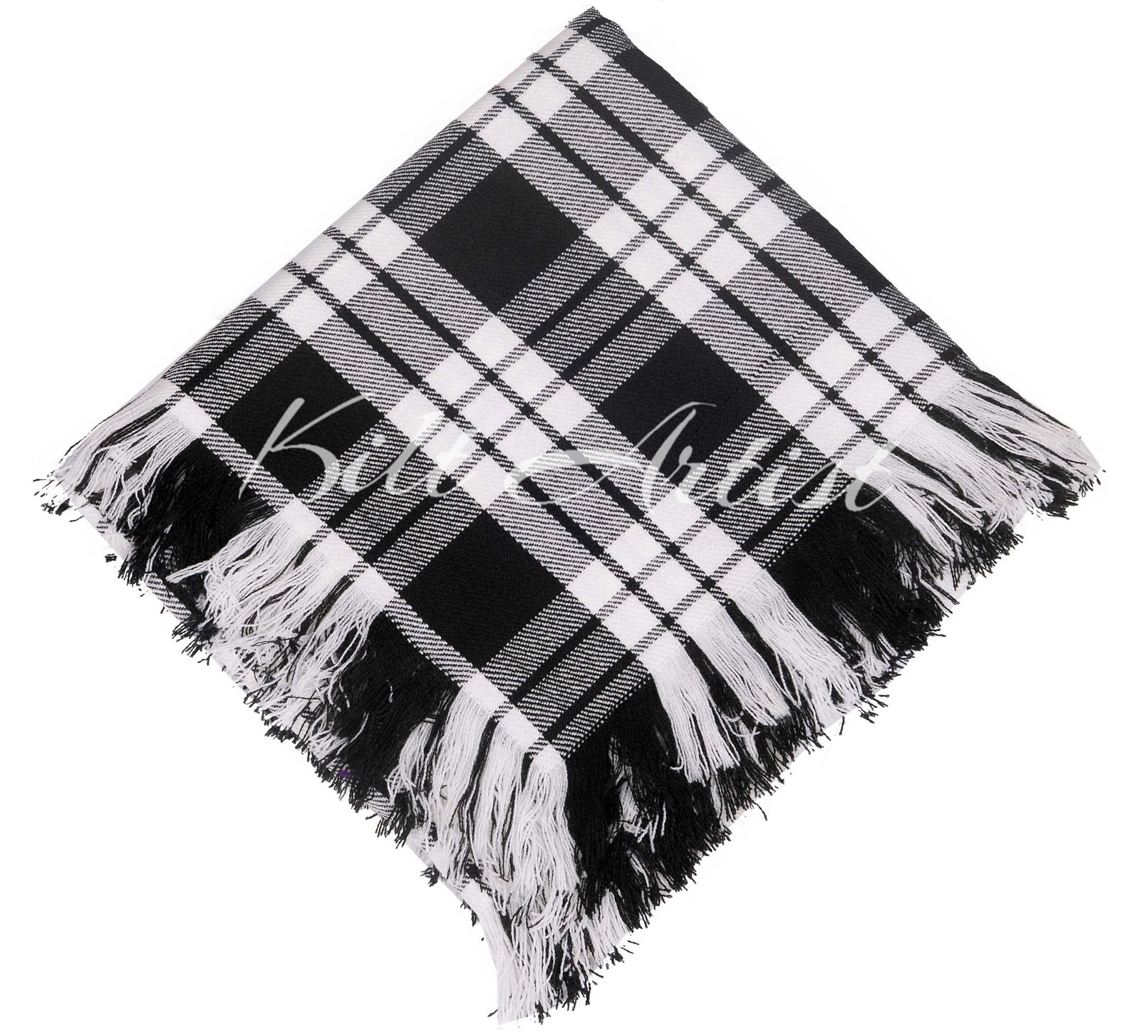 White-Black-Rob-Roy-Tartan-Fly-Plaid