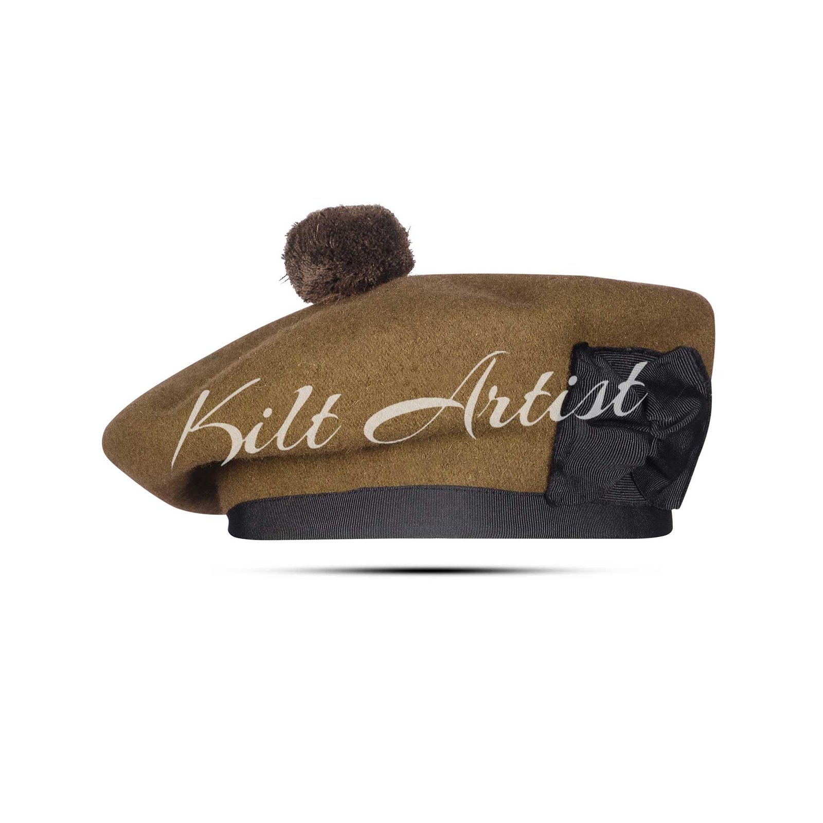 Canadian Khaki Wool Balmoral Cap