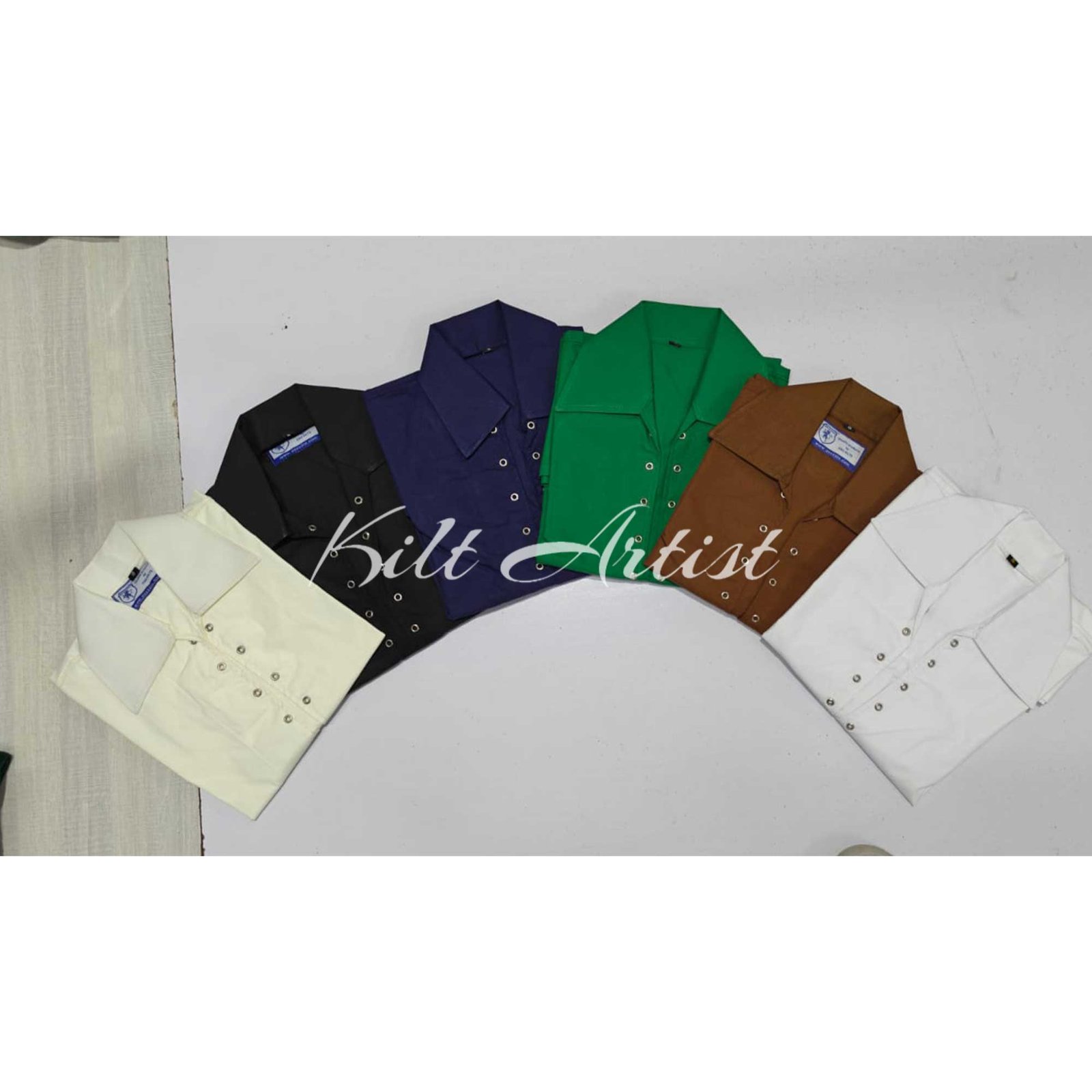 Cotton Jacobean Jacobite Ghillie Shirt