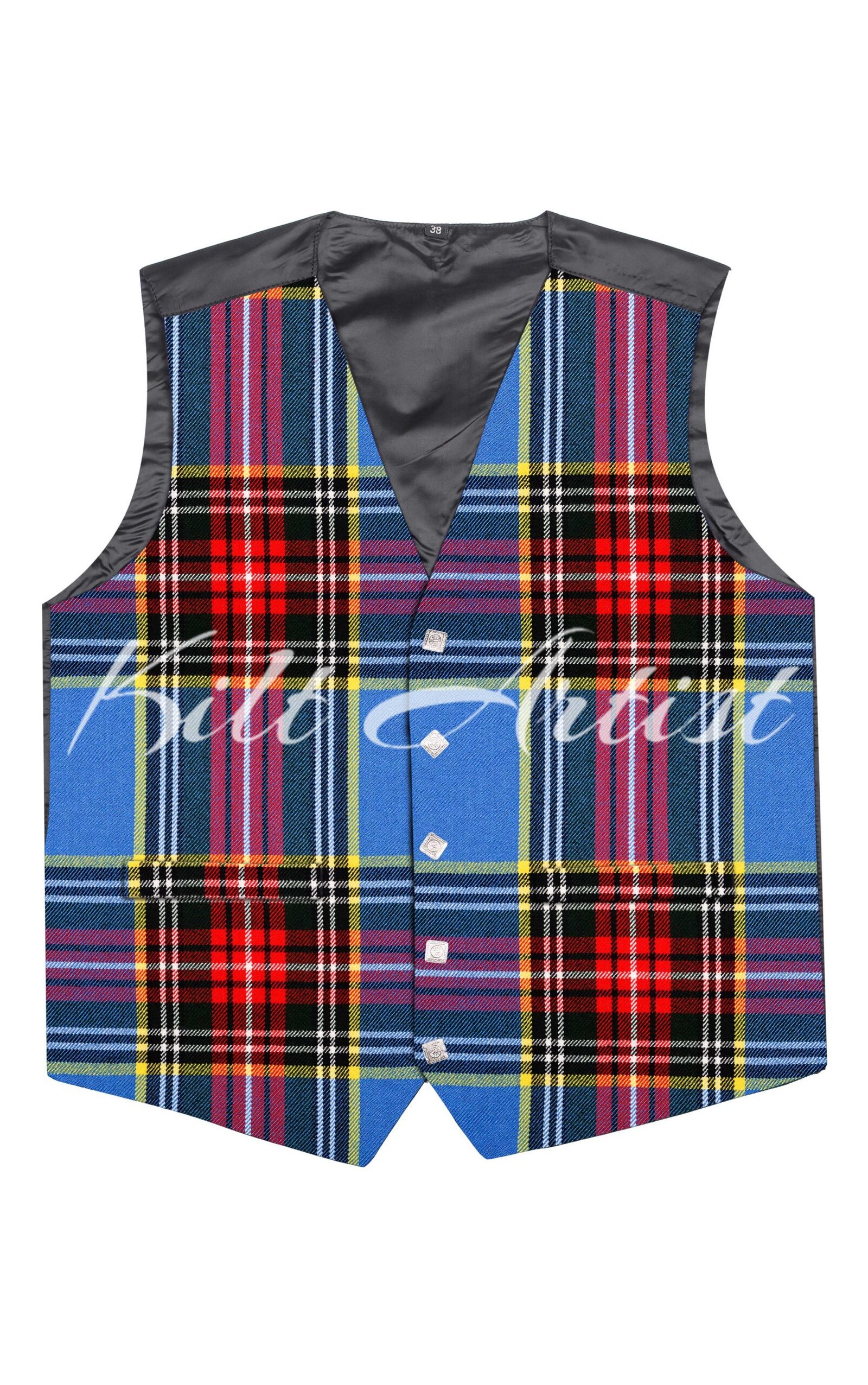Anderson Modern Tartan Argyll Waistcoat