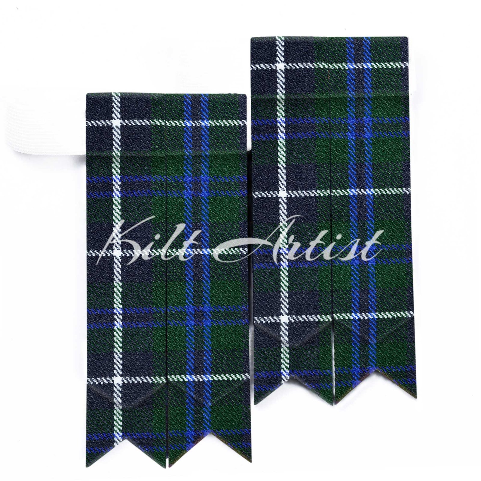 Men's Scottish Blue Douglas Tartan Flashes