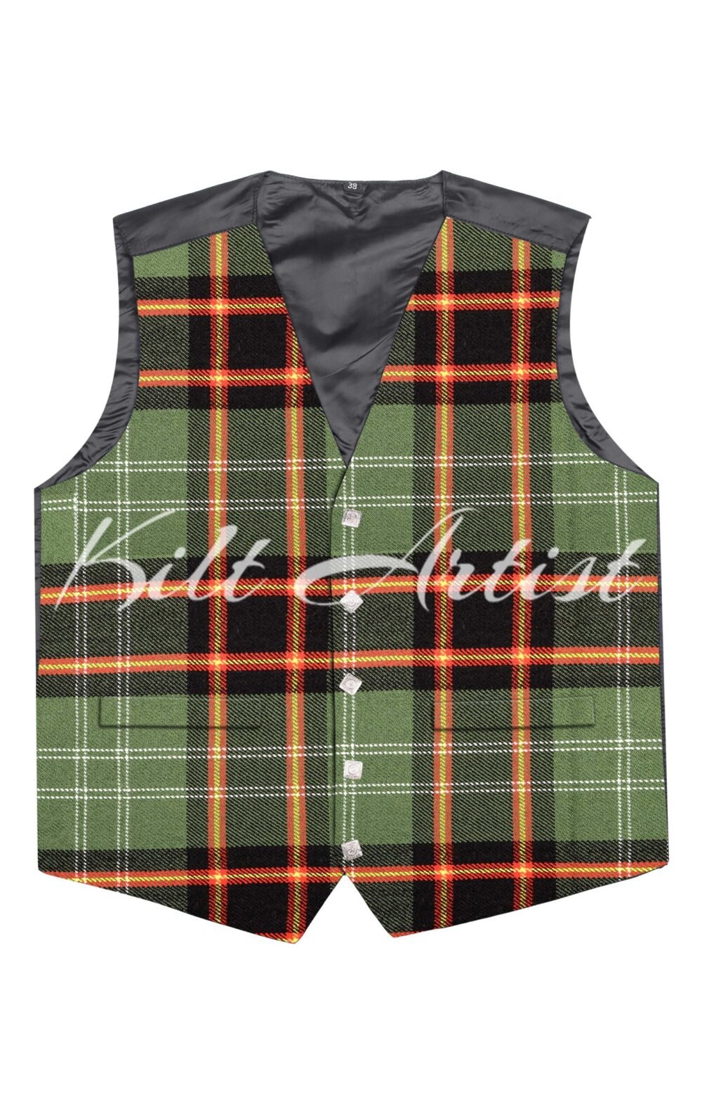 Buchanan Hunting Tartan Argyll Waistcoat