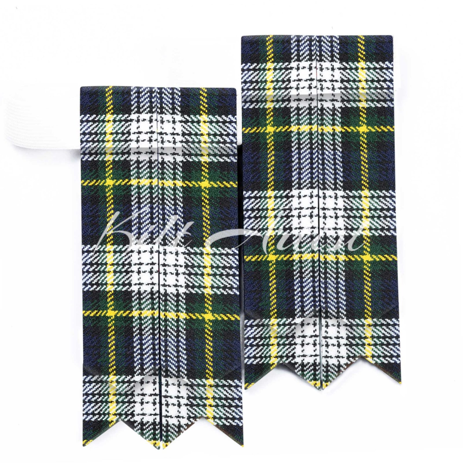 Men's Scottish Dess Gordon Tartan Flashes