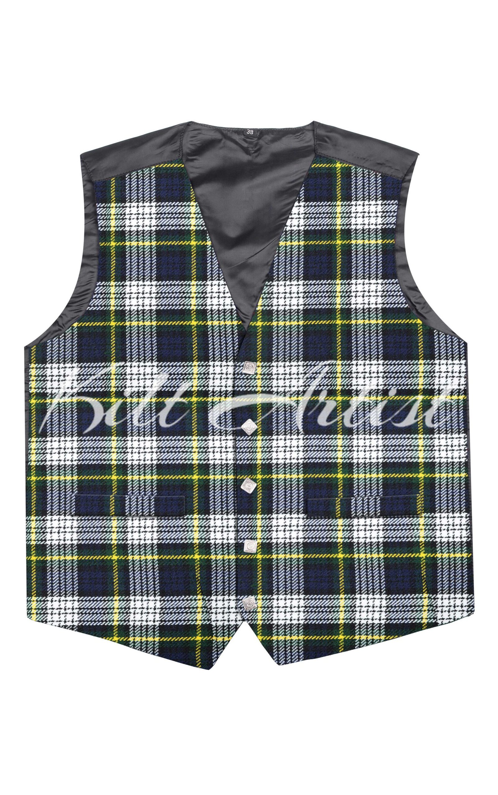 Dress Gordon Tartan Argyll Waistcoat