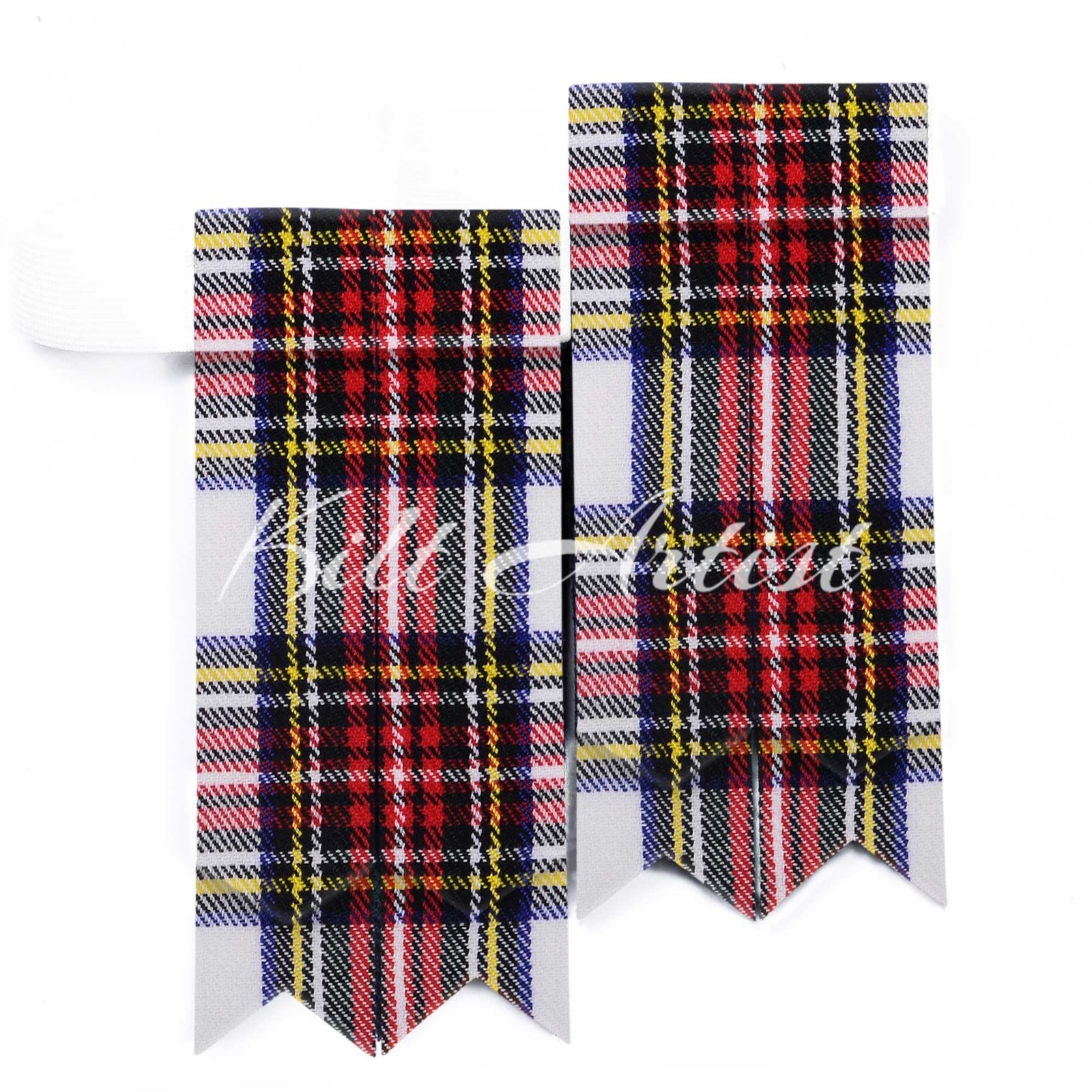 Men's Scottish Dress Stewart Tartan Flashes