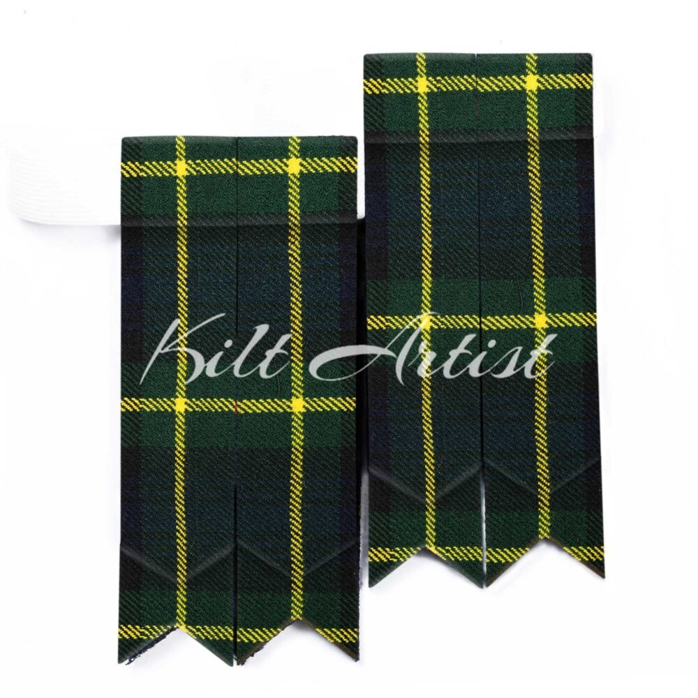 Men's Scottish Gordon Tartan Flashes