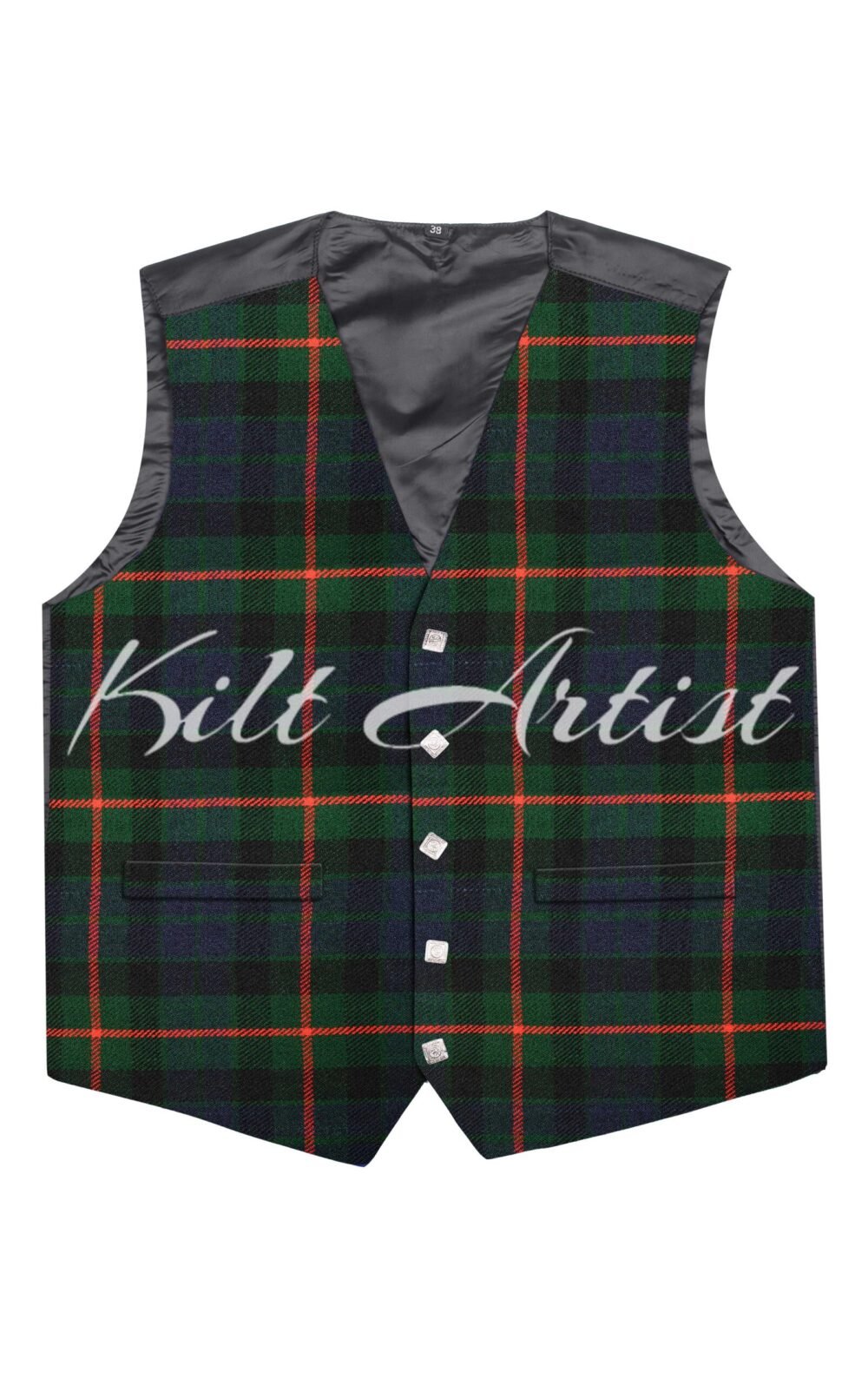 Gunn Tartan Argyll Waistcoat
