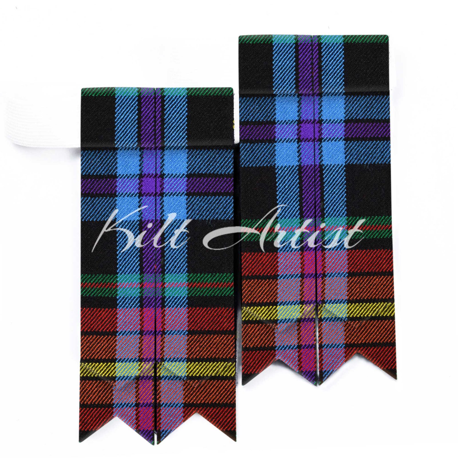Men's Scottish LGBTQ Pride Tartan Flashes