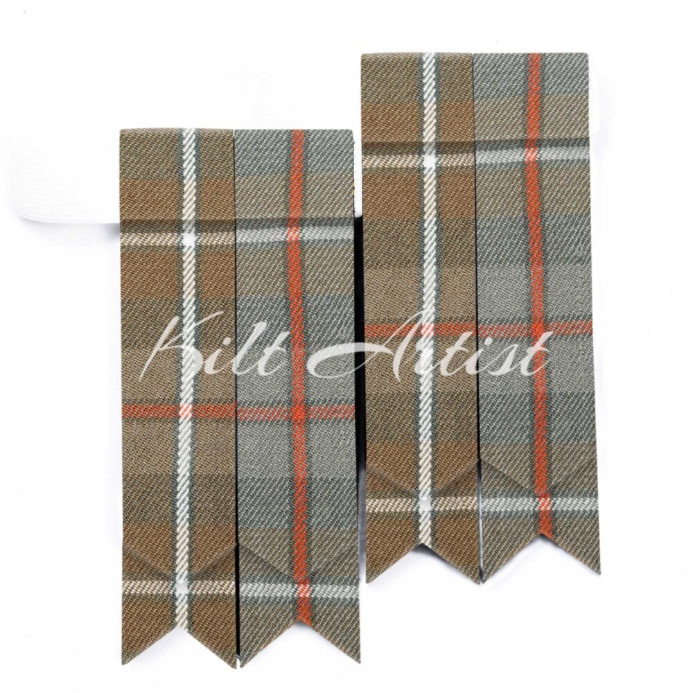 Men's Scottish Mackenzie Weathered Tartan Flashes