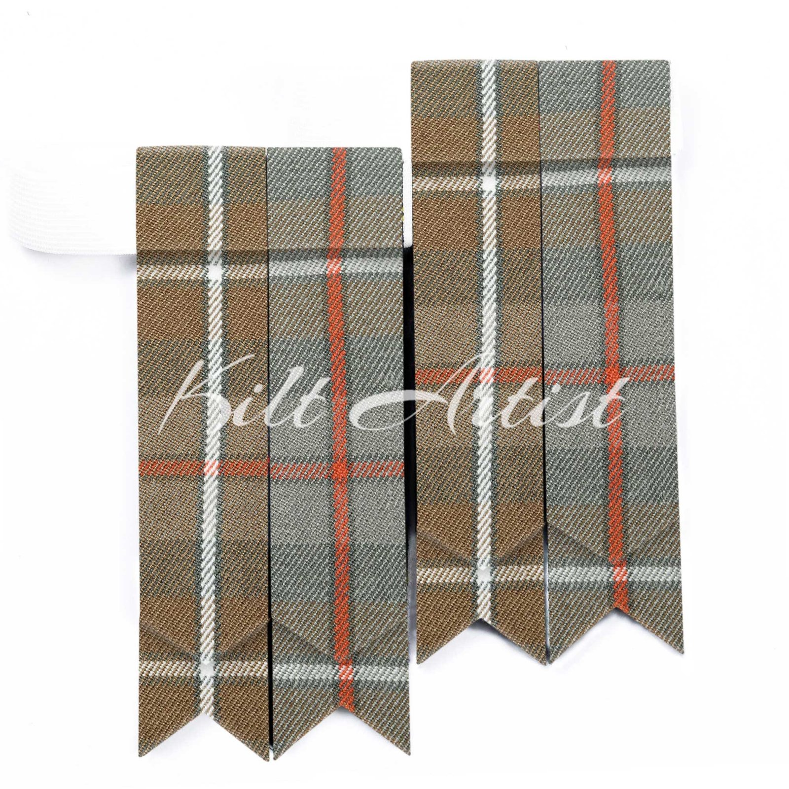 Men's Scottish Mackenzie Weathered Tartan Flashes
