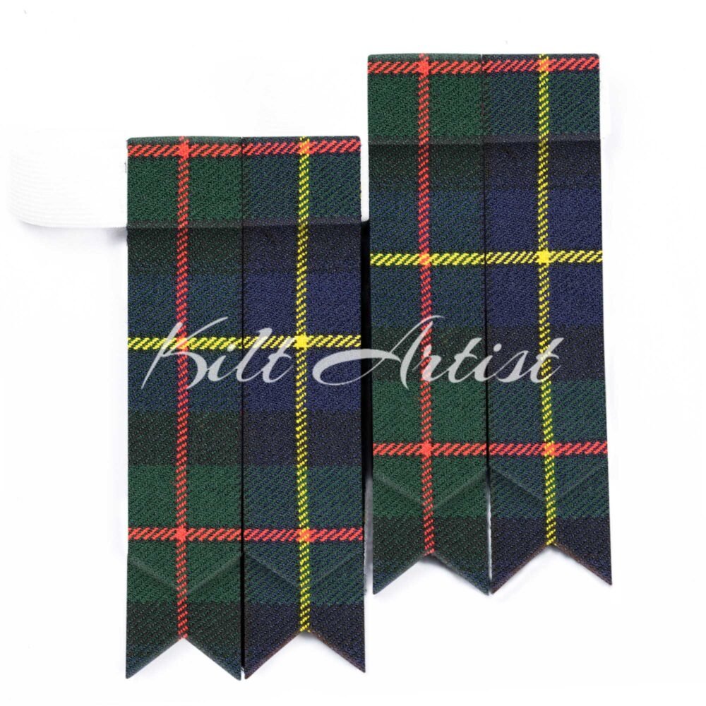 Men's Scottish Macleod of Harris Tartan Flashes