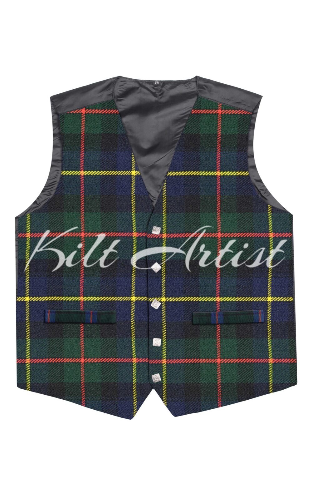 Macleod of Harris Tartan Argyll Waistcoat