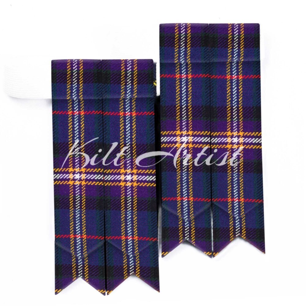 Men's Scottish Masonic Tartan Flashes