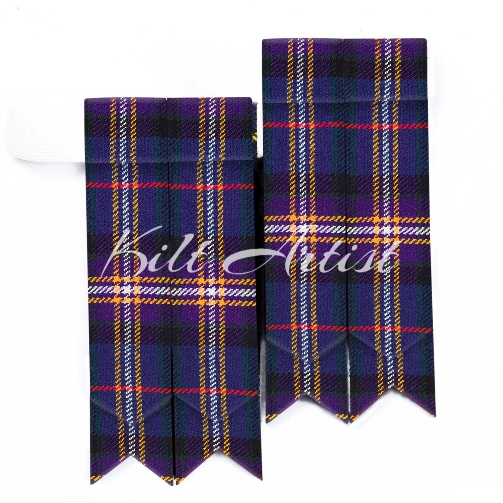 Men's Scottish Masonic Tartan Flashes