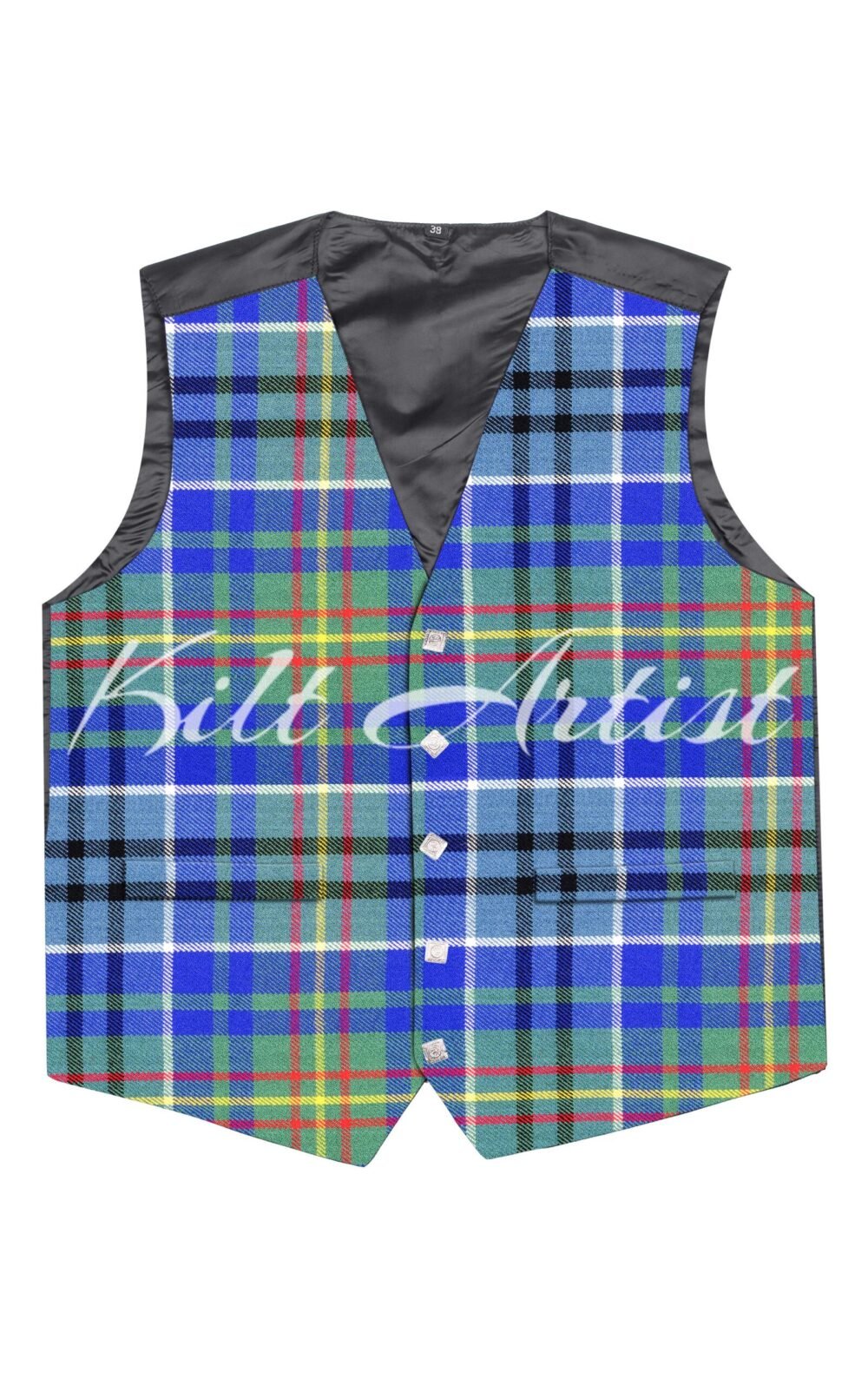 Nova Scotia Tartan Argyll Waistcoat