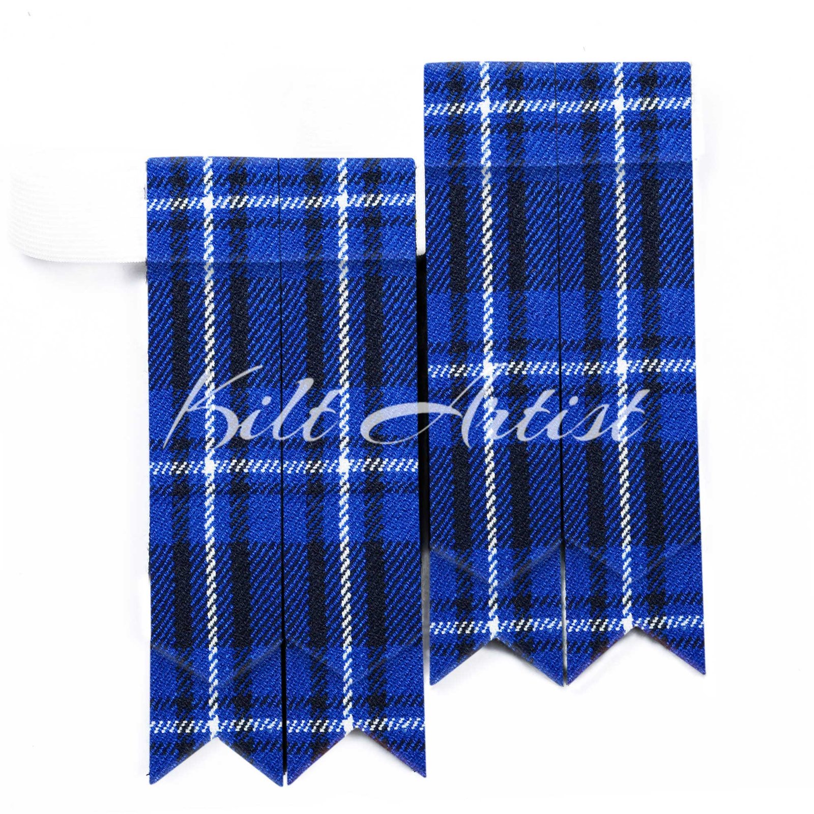Men's Scottish Ramsey Blue Tartan Flashes