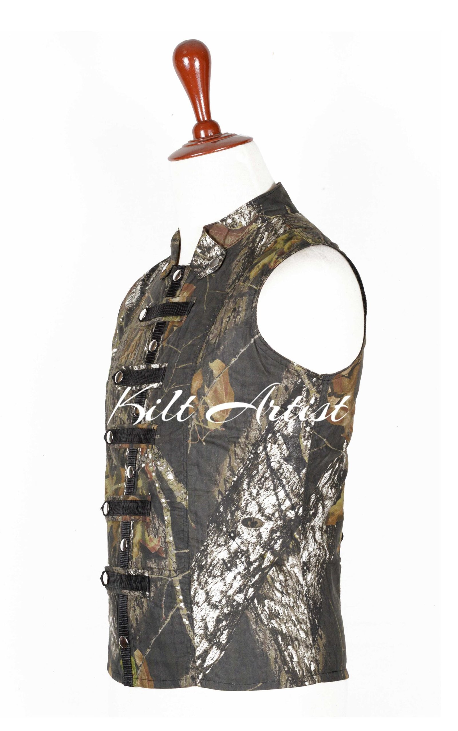Real Tree Camo Waistcoat - Image 2