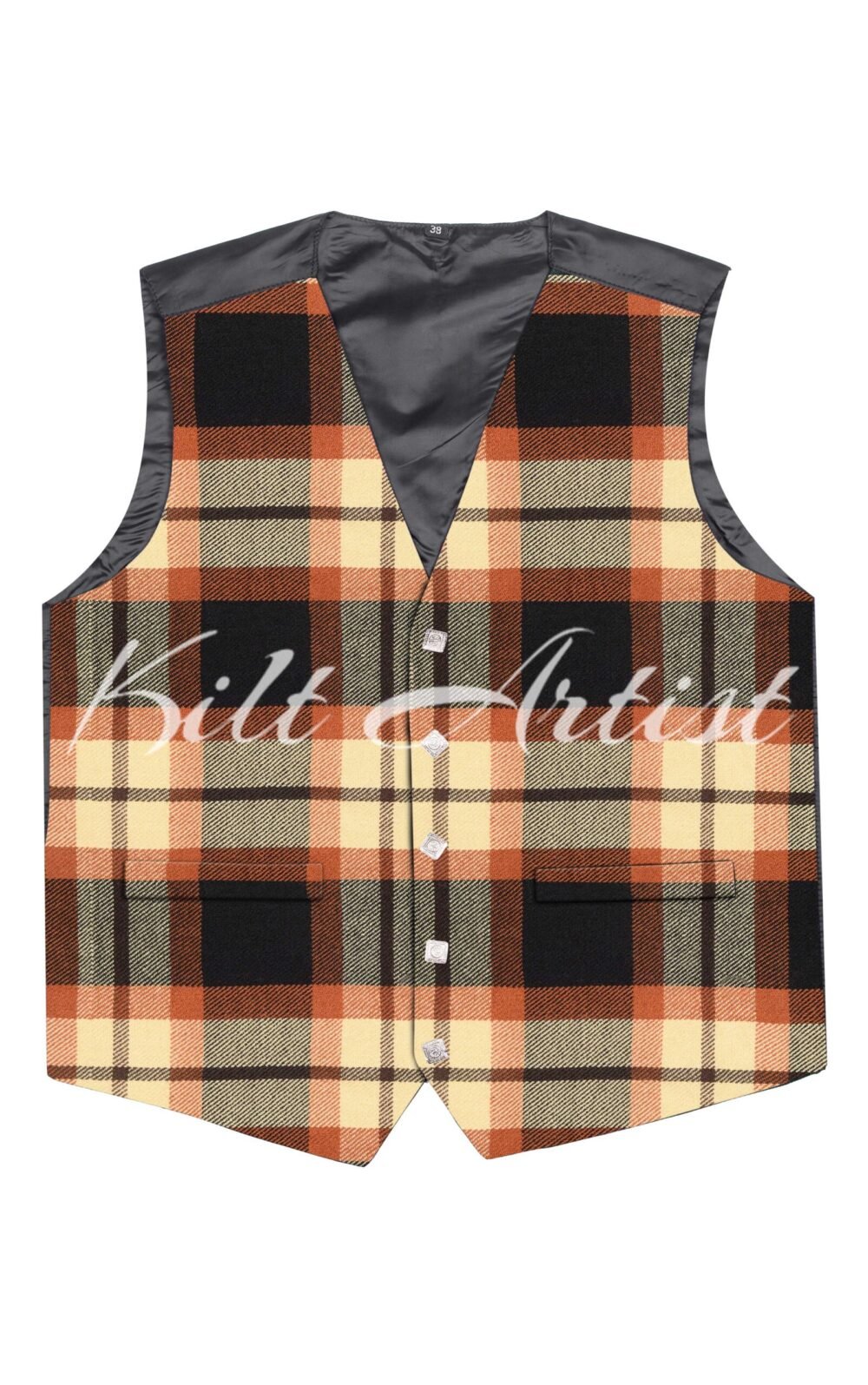 Rose Ancient Tartan Argyll Waistcoat
