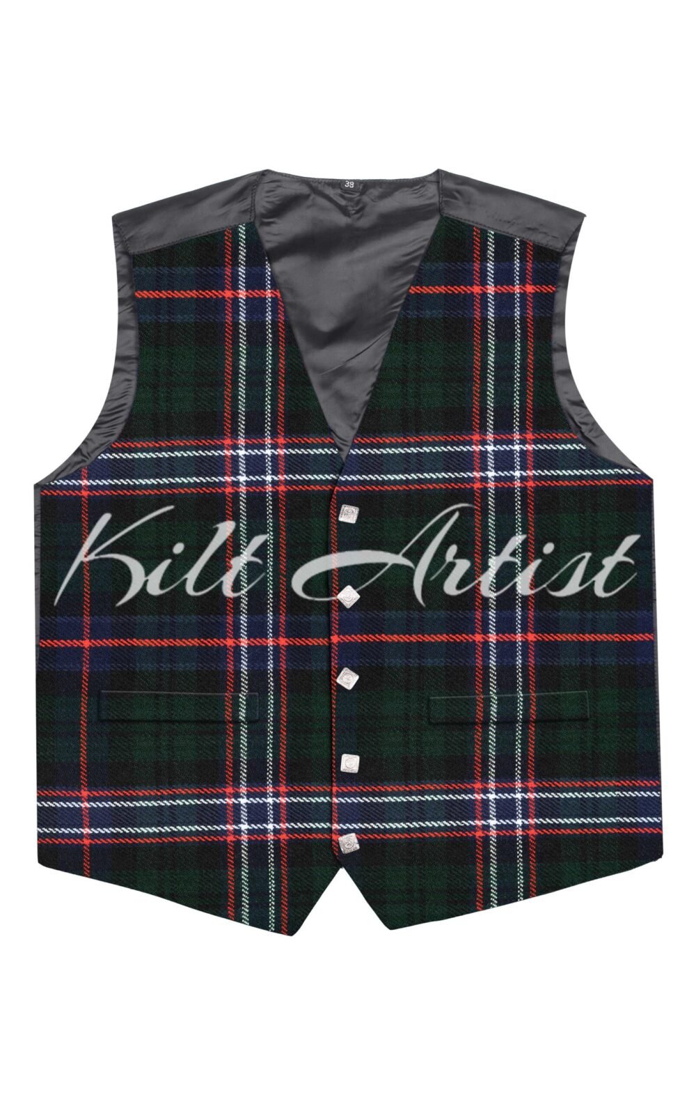 Scottish National Tartan Argyll Waistcoat