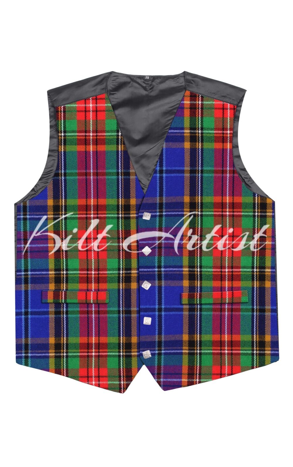 Scottish Traditional Tartan Argyll Waistcoat