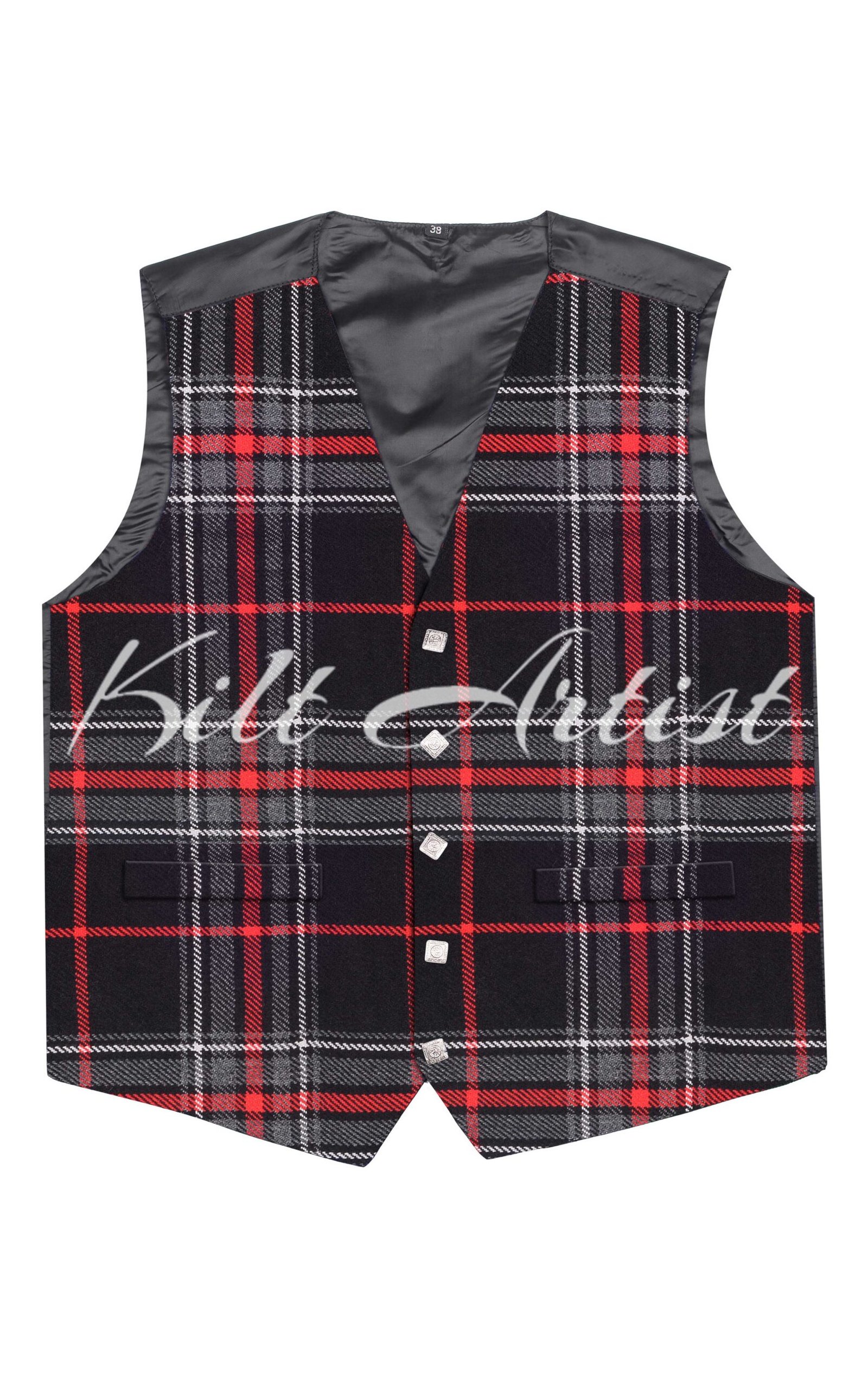 Scottish spirit of Scotland Tartan Argyll Waistcoat