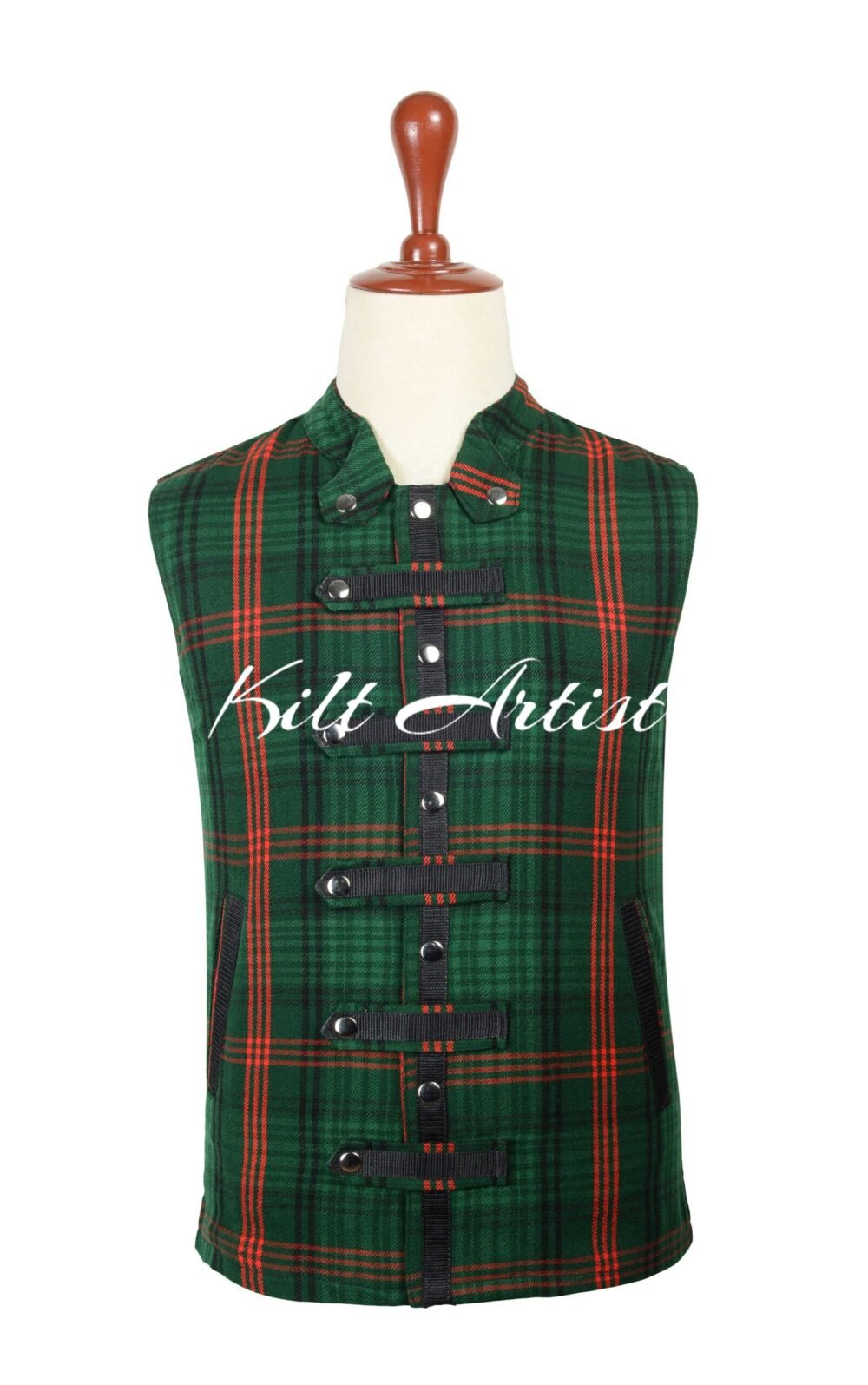 Ross Hunting Modern Punk Rock Waistcoat
